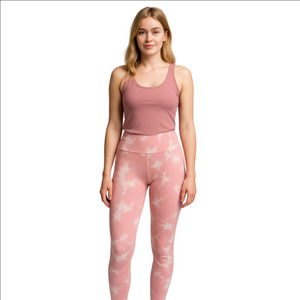 Pink Tie Dye High Waisted Scrunch Bum Leggings